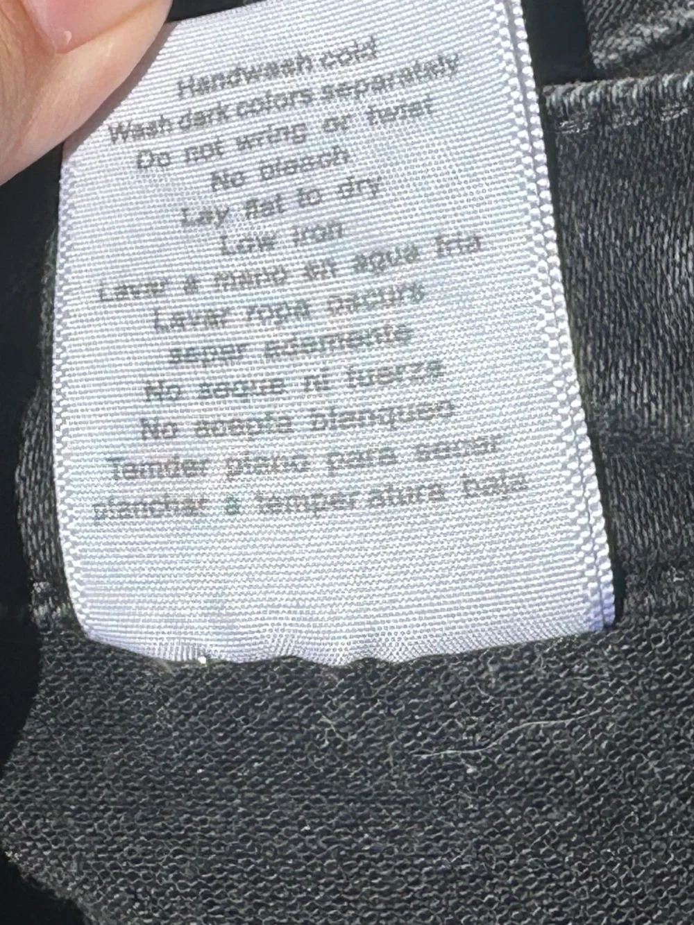 Judy Blue Black Jogger Jeans Women’s Size 9/29 High Rise Stretch Denim Pants - Picture 6 of 10